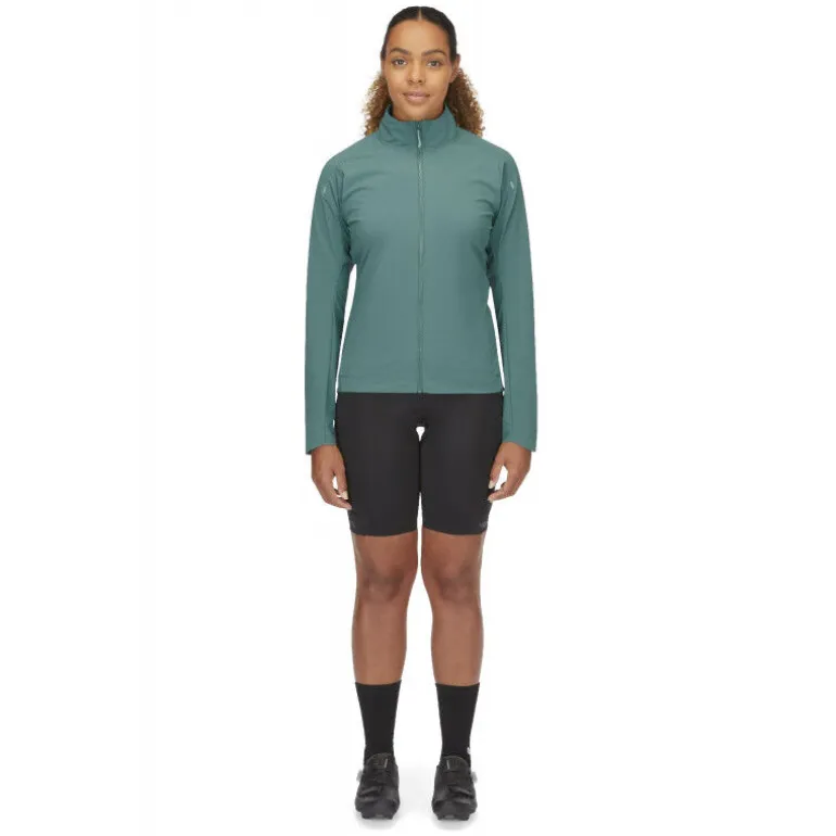 RabWomen's Cinder Borealis Jacket - Veste vélo femme