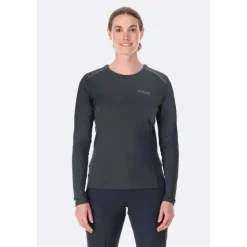 RabWomen's Force LS - Maillot thermique femme