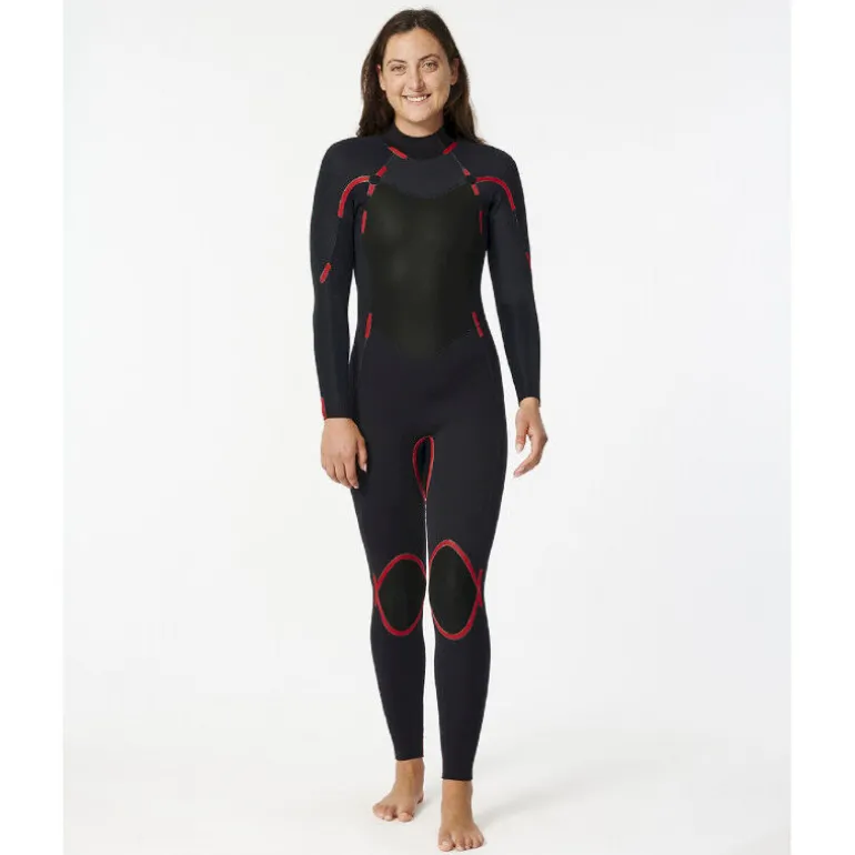 Rip CurlWomen Freelite 4/3 mm Back Zip Wetsuit - Combinaison de surf femme