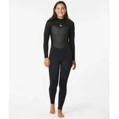 Rip CurlWomen Omega 5/3 mm Back Zip Wetsuit - Combinaison de surf femme