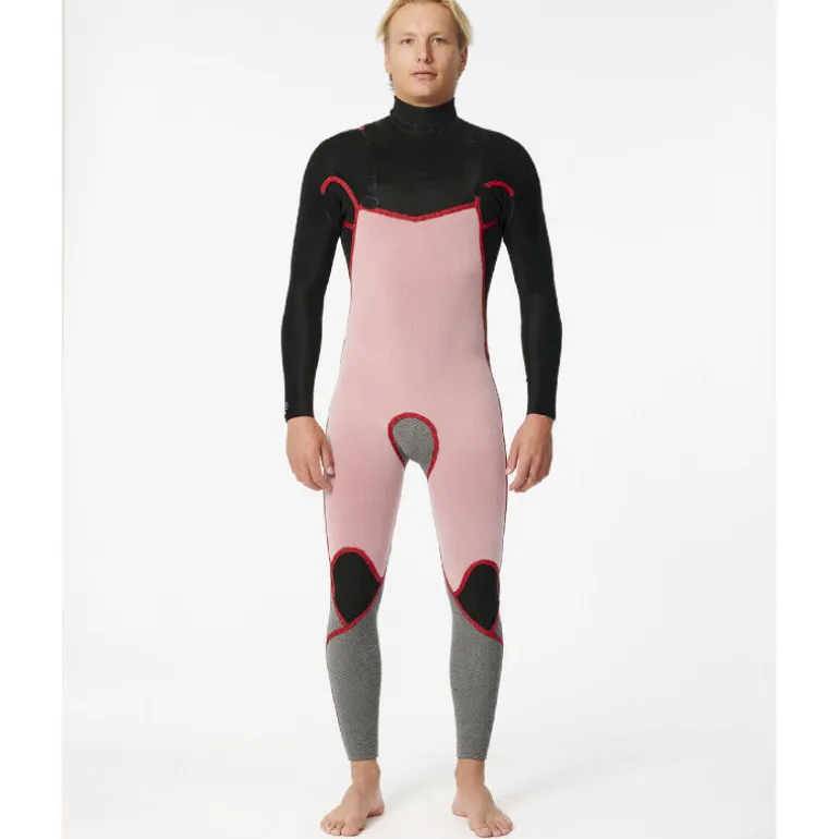 Rip CurlDawn Patrol 4/3 mm Chest Zip Wetsuit - Combinaison de surf homme