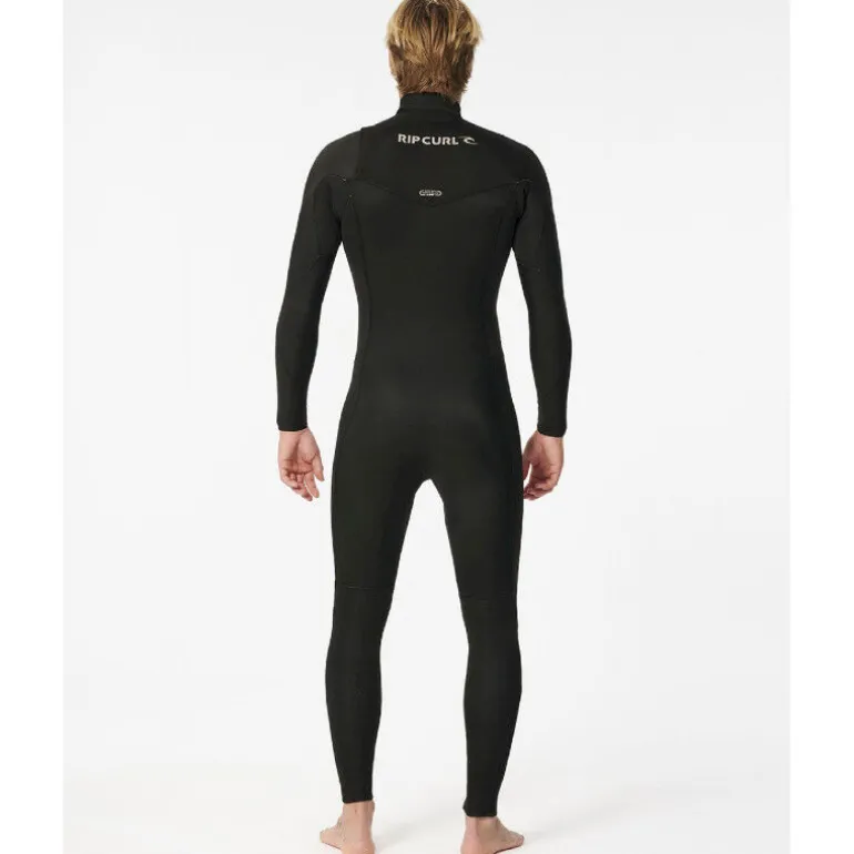Rip CurlDawn Patrol 4/3 mm Chest Zip Wetsuit - Combinaison de surf homme