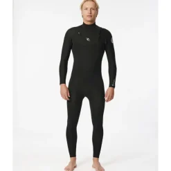 Rip CurlDawn Patrol Perf 4/3 mm Chest Zip Wetsuit - Combinaison de surf homme