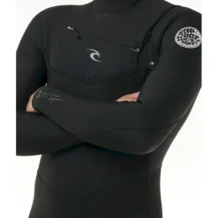 Rip CurlDawn Patrol Perf 4/3 mm Chest Zip Wetsuit - Combinaison de surf homme
