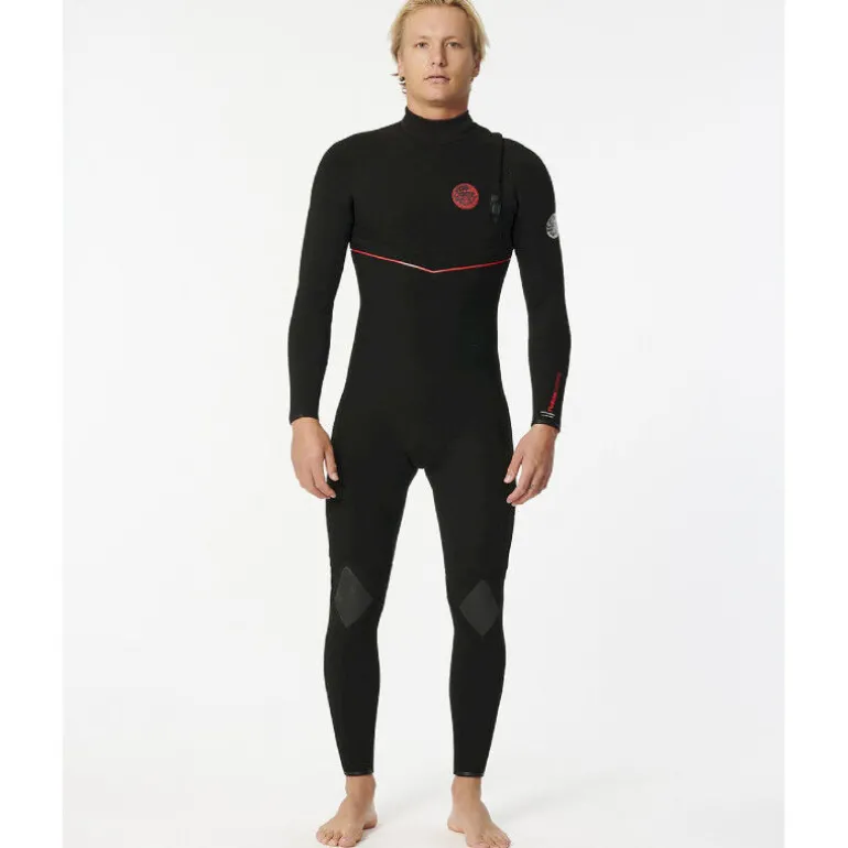 Rip CurlFlashbomb Fusion 3/2 mm Zip Free - Combinaison de surf homme