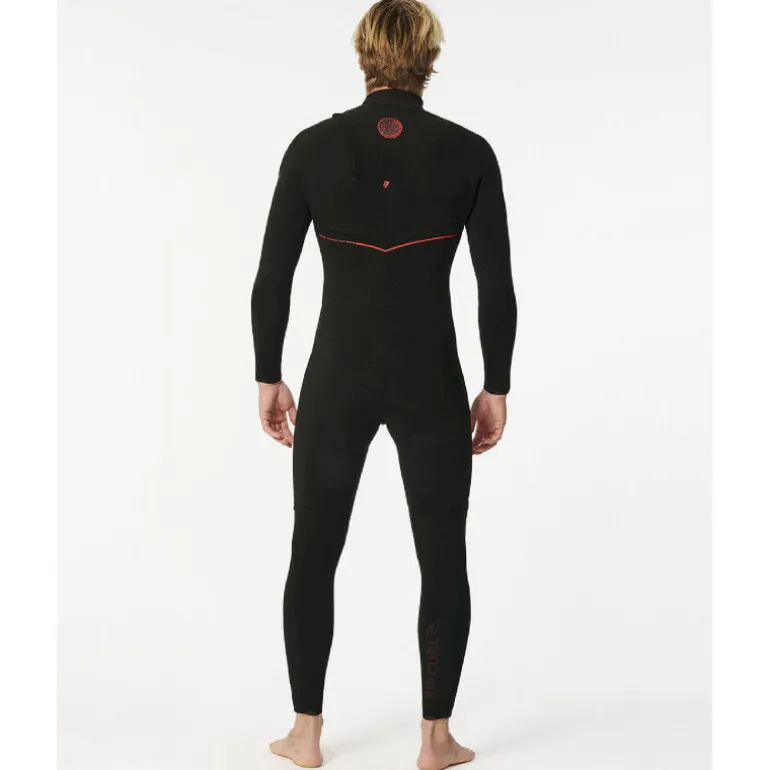Rip CurlFlashbomb Fusion 3/2 mm Zip Free - Combinaison de surf homme