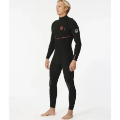 Rip CurlFlashbomb Fusion 3/2 mm Zip Free - Combinaison de surf homme