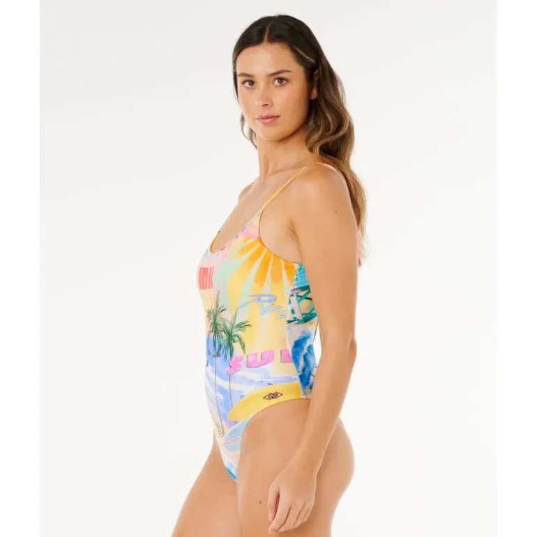 Rip CurlHotel Malibu Cheeky One Piece - Maillot de bain 1 pièce femme