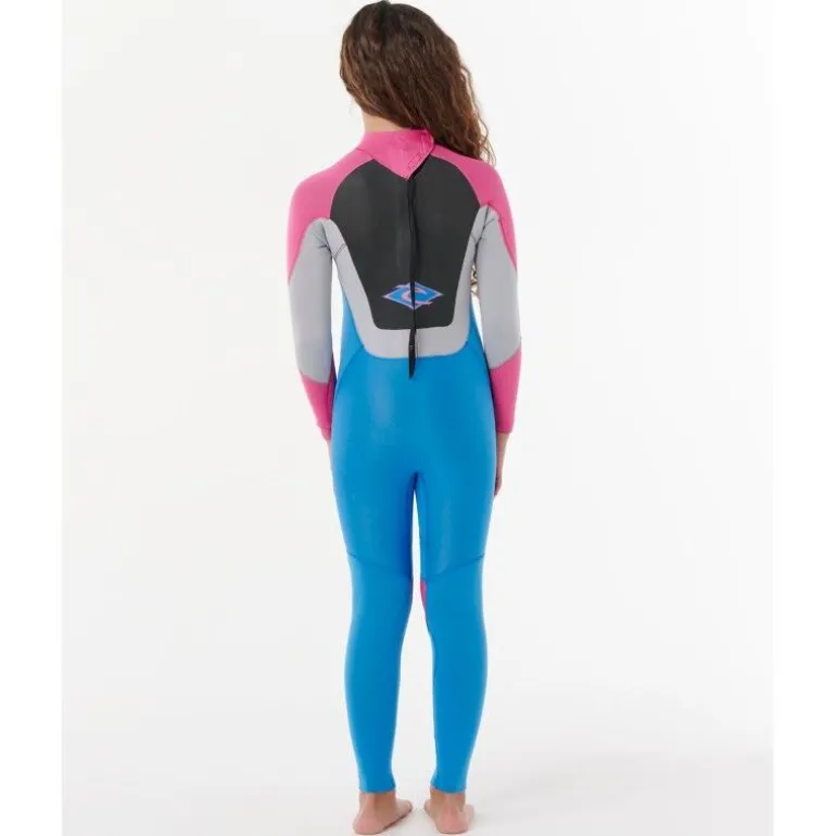 Rip CurlJunior Omega 4/3 mm Back Zip Wetsuit - Combinaison de surf enfant