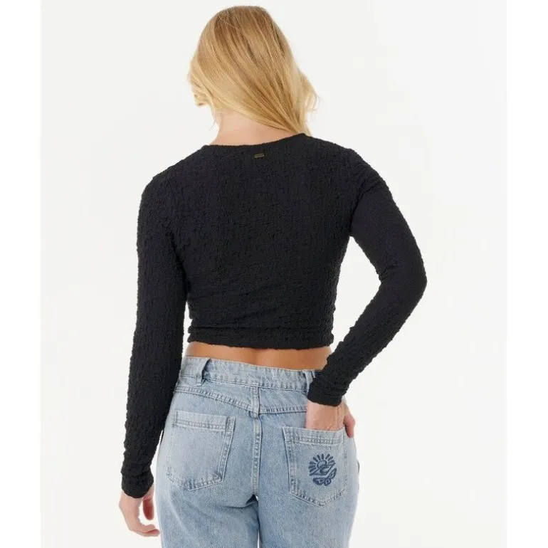 Rip CurlSunset Luau Texture Ls Tee - T-shirt femme