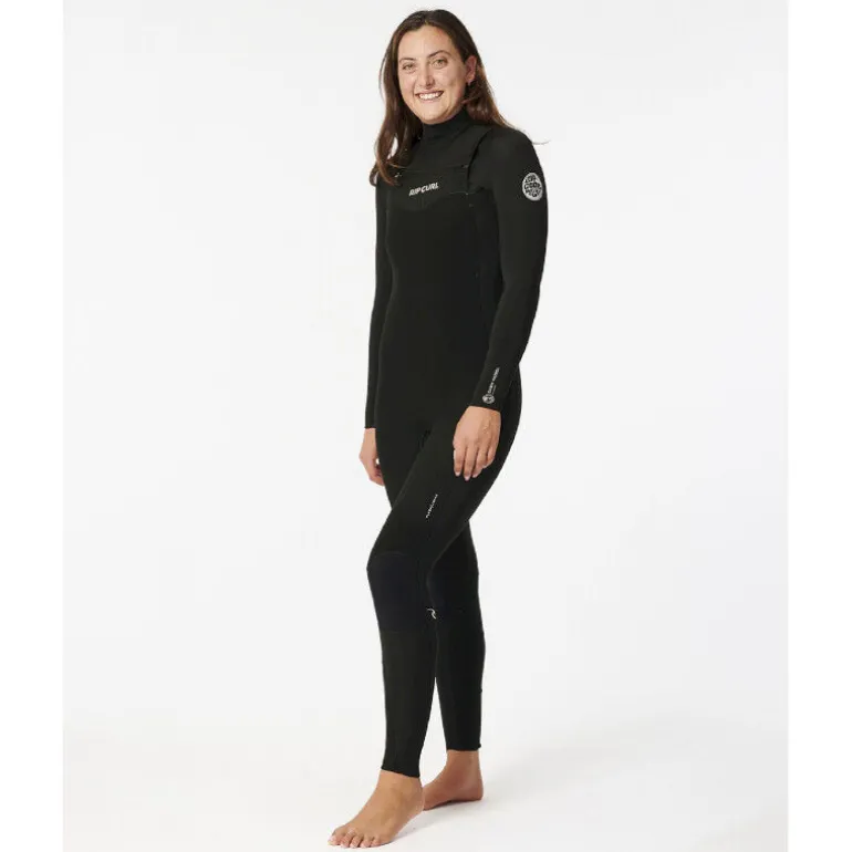 Rip CurlWomen Dawn Patrol 5/3 mm Chest Zip Wetsuit - Combinaison de surf femme