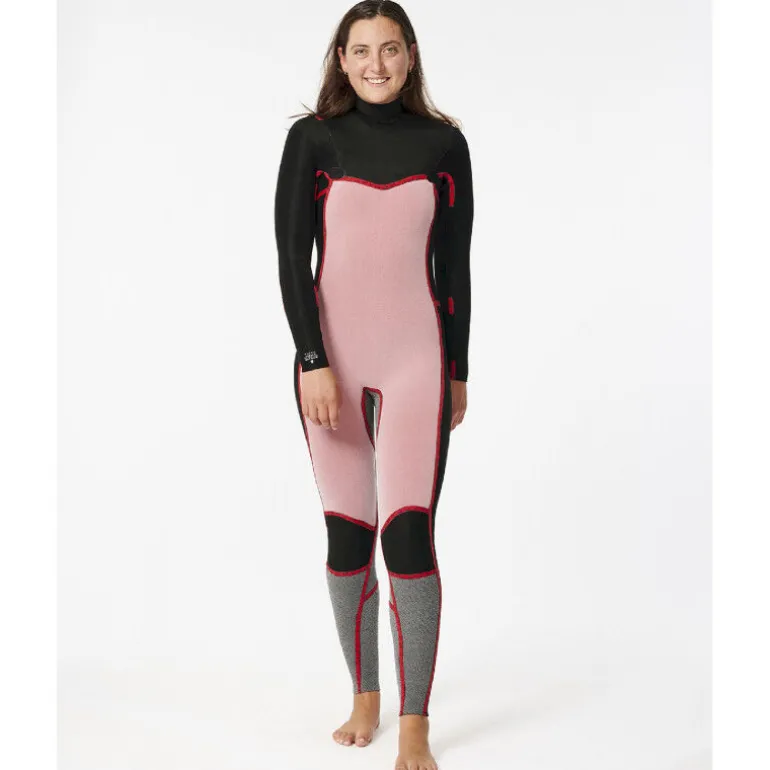 Rip CurlWomen Dawn Patrol 5/3 mm Chest Zip Wetsuit - Combinaison de surf femme
