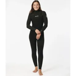 Rip CurlWomen Dawn Patrol 5/3 mm Chest Zip Wetsuit - Combinaison de surf femme