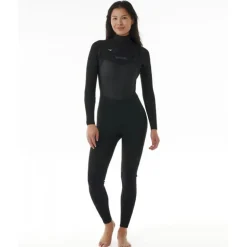 Rip CurlWomen Dawn Patrol 5/3 mm Chest Zip Wetsuit - Combinaison de surf femme