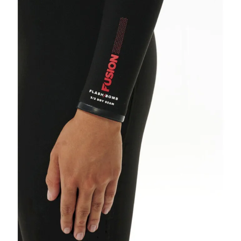 Rip CurlWomen Flashbomb Fusion 5/3 mm Zip Free Wetsuit - Combinaison de surf femme