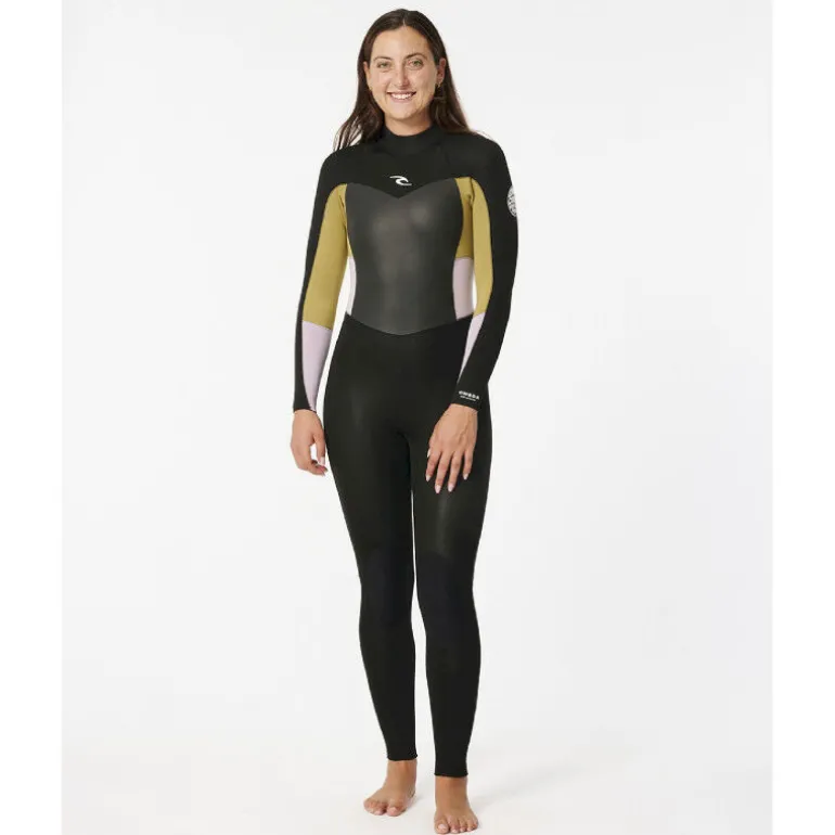 Rip CurlWomen Omega 3/2 mm Back Zip Wetsuit - Combinaison de surf femme