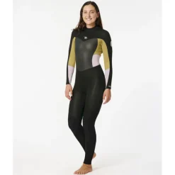 Rip CurlWomen Omega 3/2 mm Back Zip Wetsuit - Combinaison de surf femme