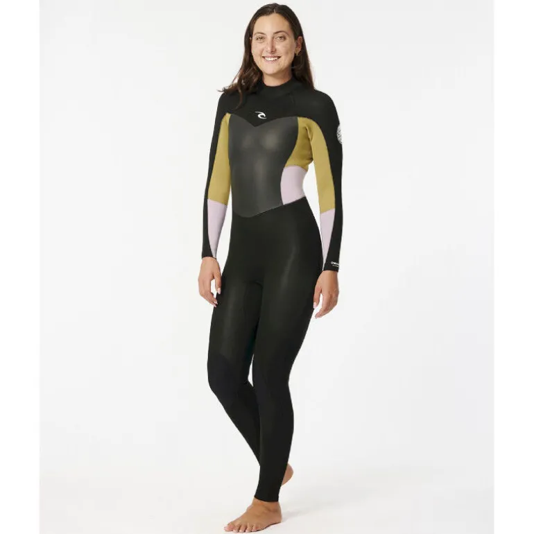 Rip CurlWomen Omega 3/2 mm Back Zip Wetsuit - Combinaison de surf femme
