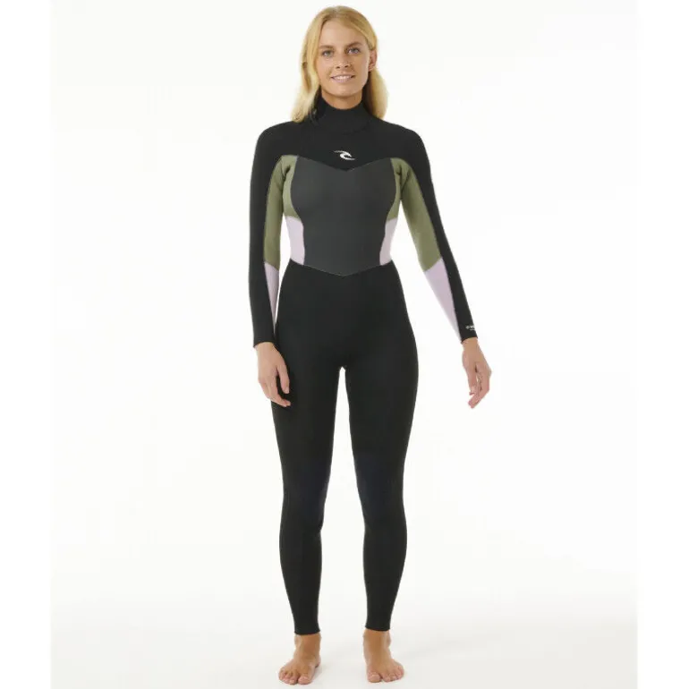 Rip CurlWomen Omega 3/2 mm Back Zip Wetsuit - Combinaison de surf femme