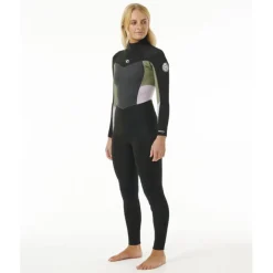 Rip CurlWomen Omega 3/2 mm Back Zip Wetsuit - Combinaison de surf femme