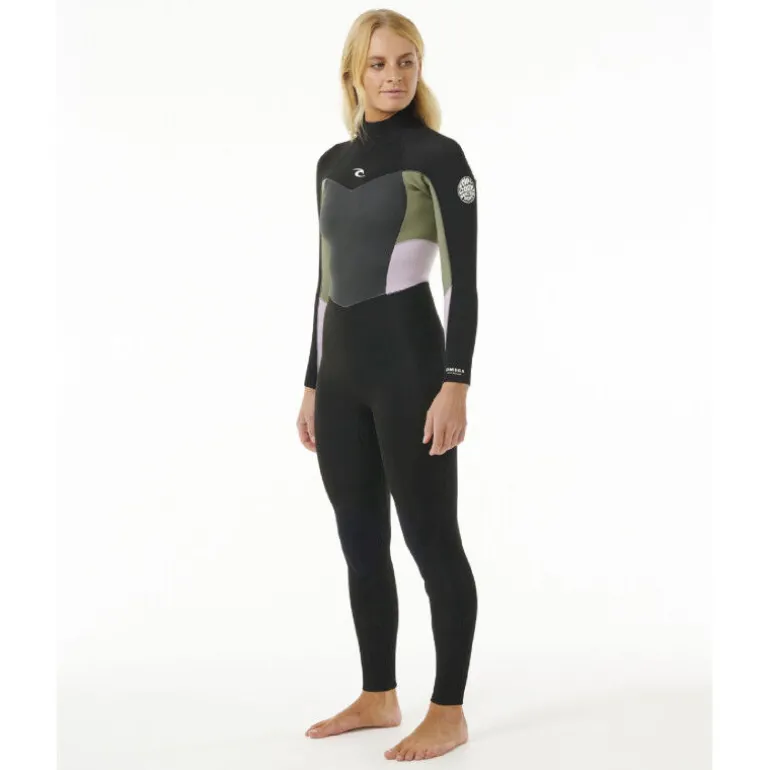 Rip CurlWomen Omega 3/2 mm Back Zip Wetsuit - Combinaison de surf femme