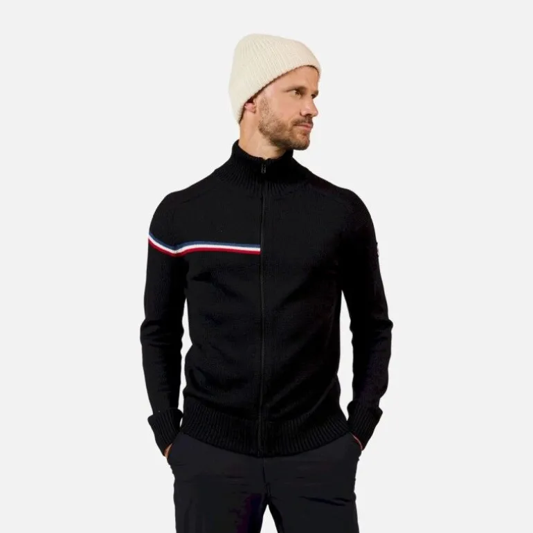 RossignolOdysseus FZ Merino Sweater - Pull en laine mérinos homme