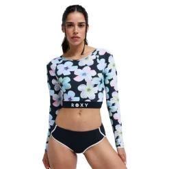 RoxyActive Ls Crop Top - Lycra femme