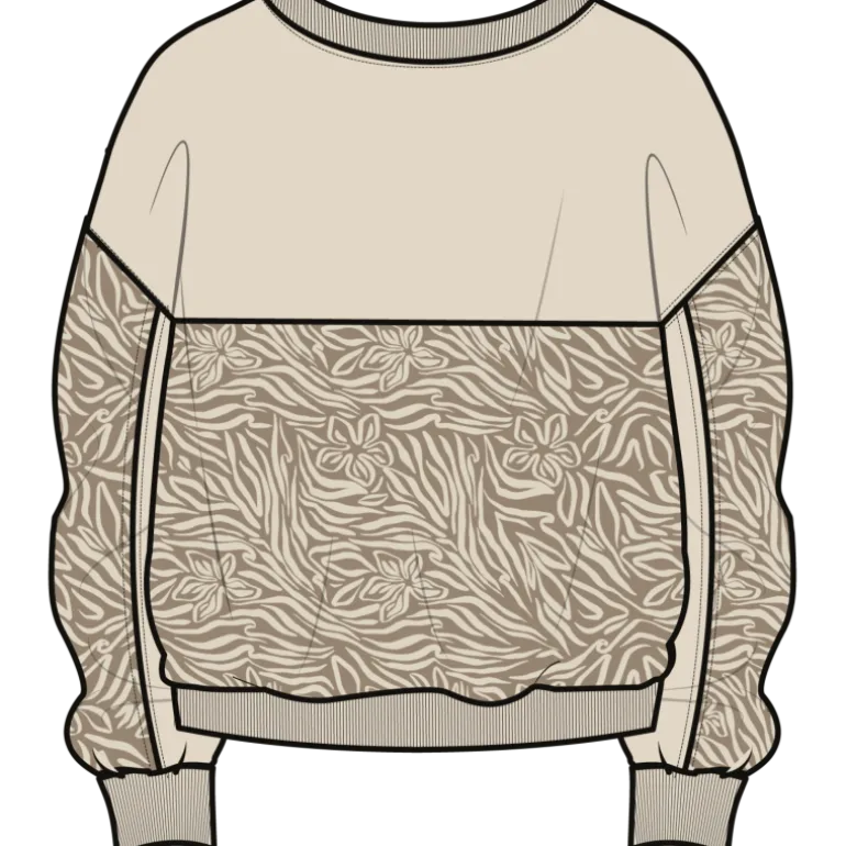 RoxyGone Wild Block - Sweatshirt femme