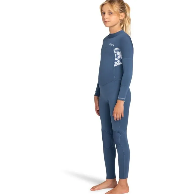 Roxy4/3 mm Girl Swell Series 2022 Back Zip GBS - Combinaison de surf enfant