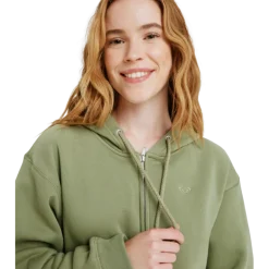 RoxySurf Stoked Zipped Brushed - Sweatshirt à capuche femme