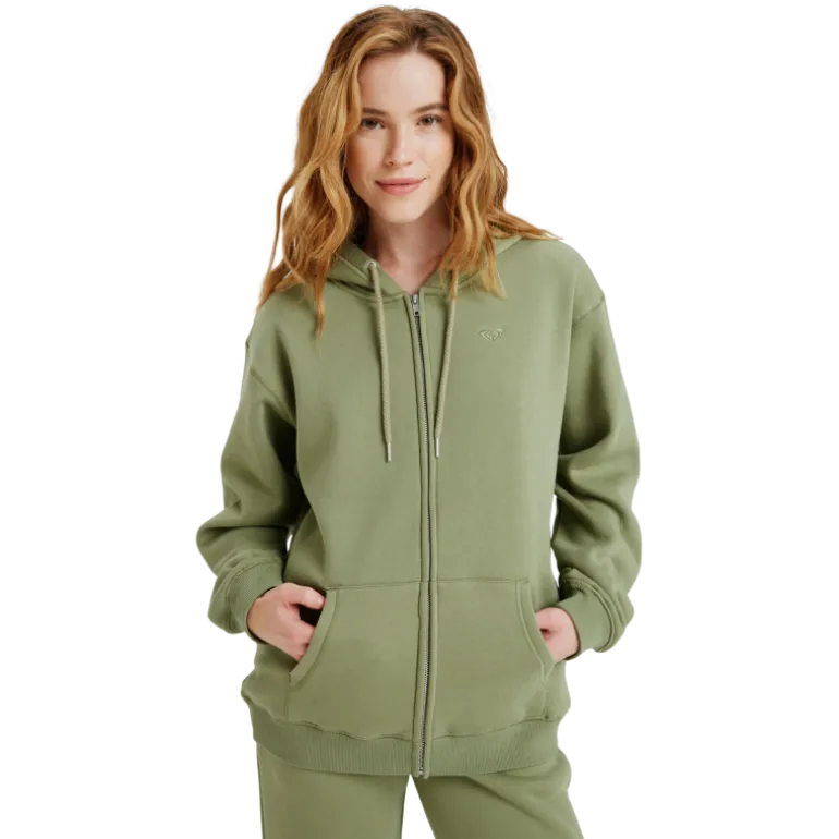 RoxySurf Stoked Zipped Brushed - Sweatshirt à capuche femme