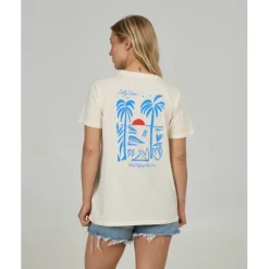 Salty CrewGeo Palm B.F. Tee - T-shirt femme