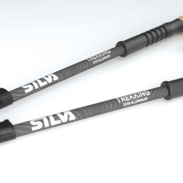SilvaTrekking Poles Aluminum Cork - Bâtons randonnée