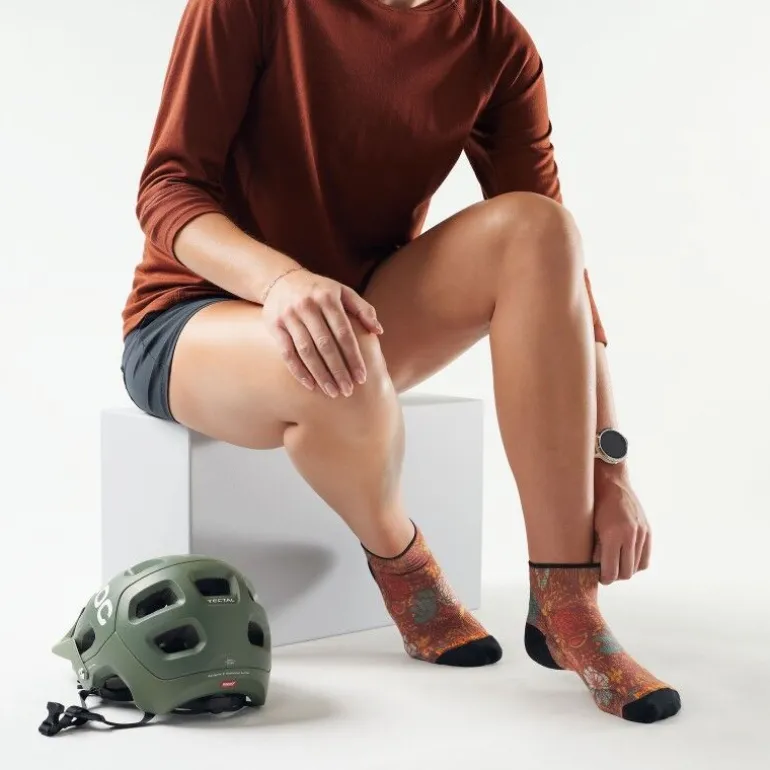 SmartwoolBike Zero Cushion Paisley Print - Chaussettes vélo femme