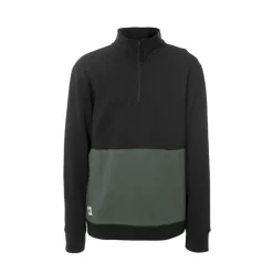 SnapZip Up Sweater - Sweatshirt