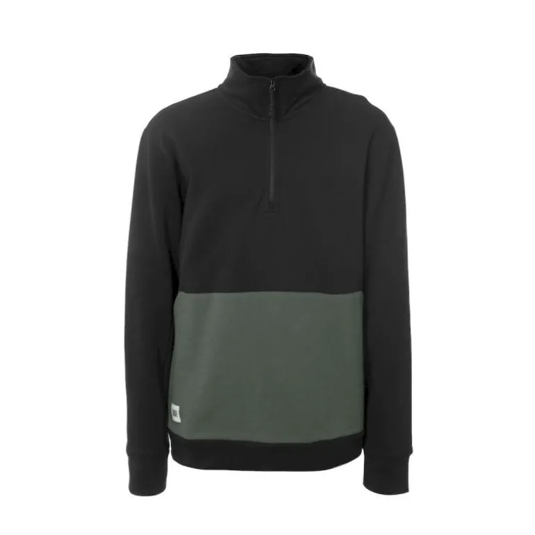 SnapZip Up Sweater - Sweatshirt