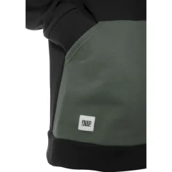 SnapZip Up Sweater - Sweatshirt