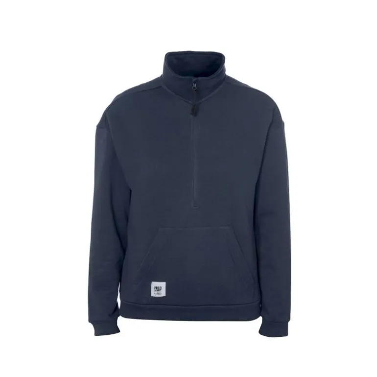 SnapZip Up Sweater - Sweatshirt femme