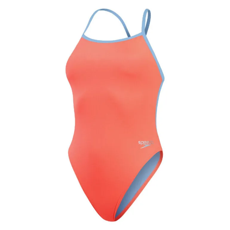 SpeedoWomen's Eco+ Solid Vback - Maillot de bain natation femme