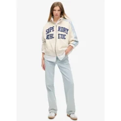 SuperdryAthletic Applq Loose Zip Track - Sweatshirt femme
