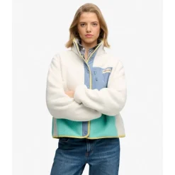 SuperdryColour Block Fleece Jacket - Polaire femme