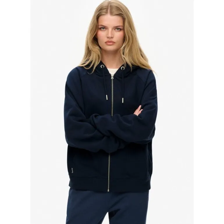 SuperdryEssential Logo Raglan Zip Hoodie - Sweatshirt à capuche femme