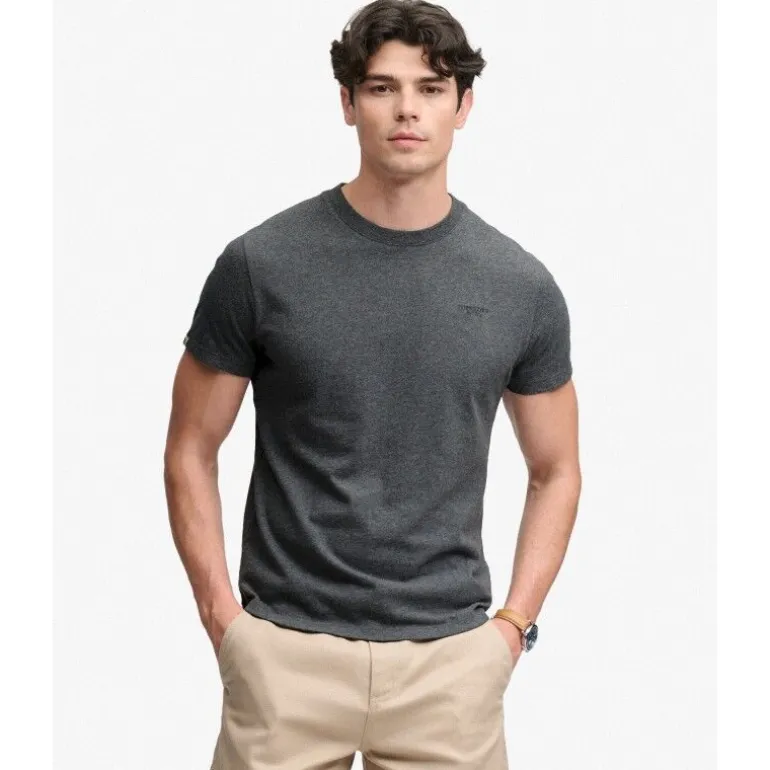 SuperdryEssential Stacked Logo Emb Tee - T-shirt homme
