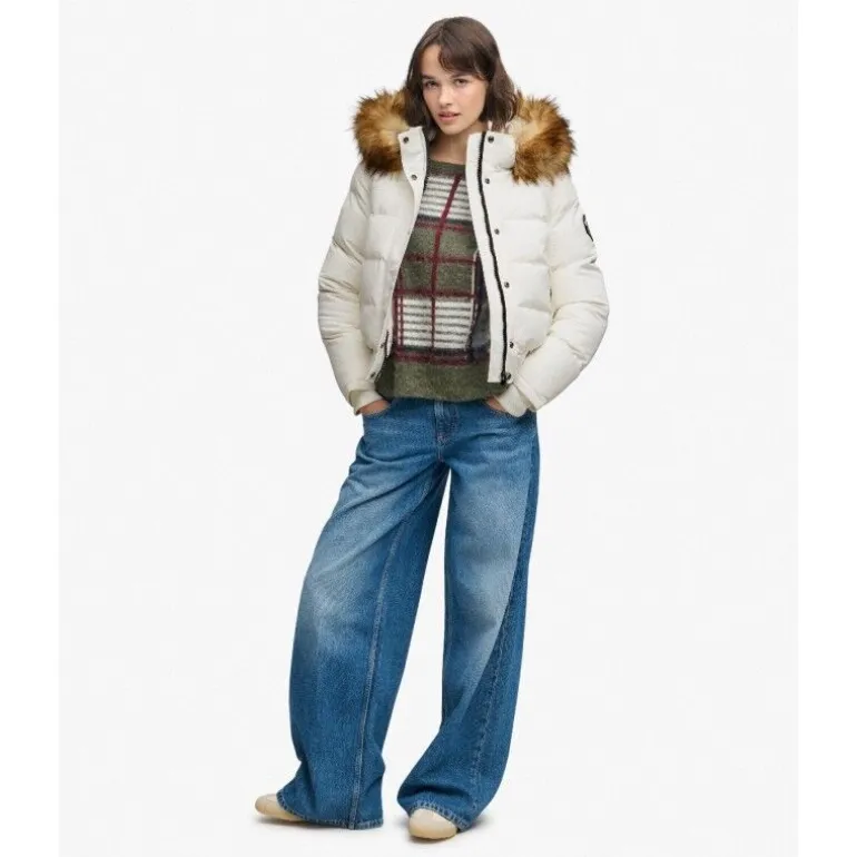 SuperdryEverest Hooded Bomber Jkt - Doudoune femme