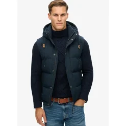 SuperdryEverest Hooded Puffer Gilet - Doudoune homme
