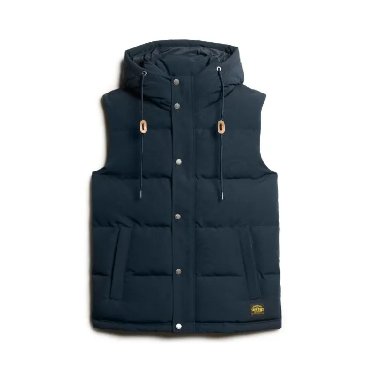 SuperdryEverest Hooded Puffer Gilet - Doudoune homme