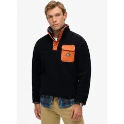 SuperdryFuji Popper Neck Fleece - Polaire homme