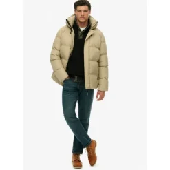 SuperdryHooded Mid Length Sports Puffer - Doudoune homme
