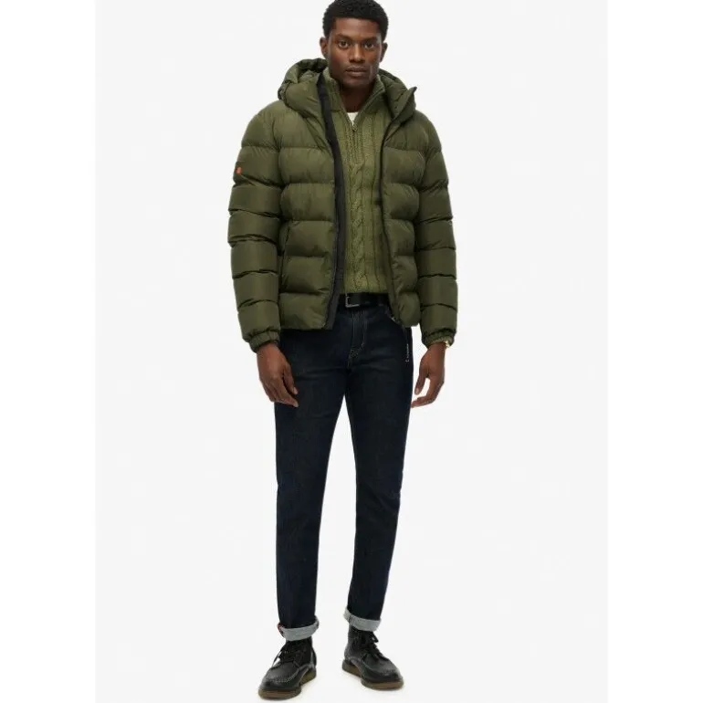 SuperdryHooded Sports Puffer Jacket - Doudoune homme