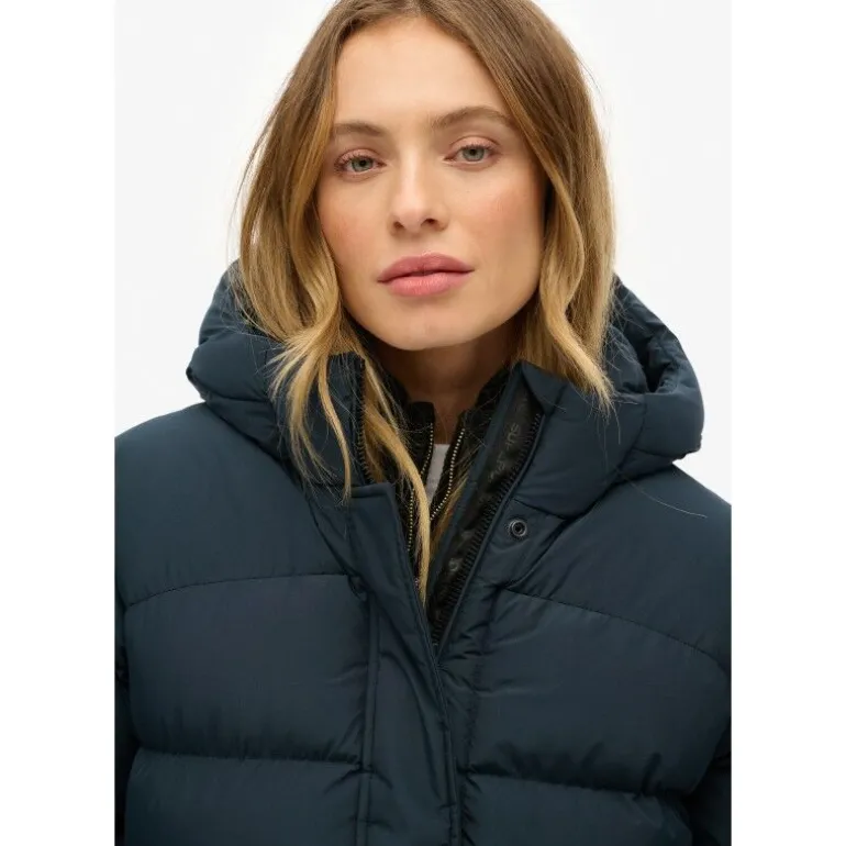 SuperdryHooded Sports Puffer Mid Jkt - Doudoune femme